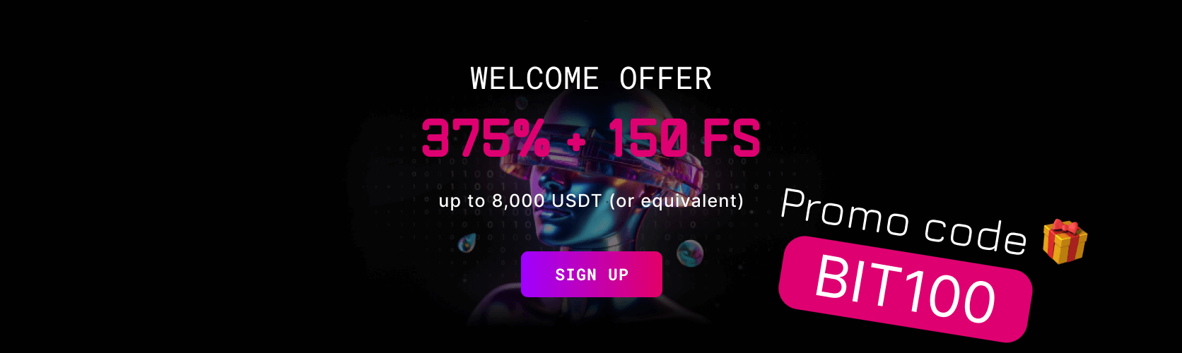 375% + 150 FS - Bitstrike Casino